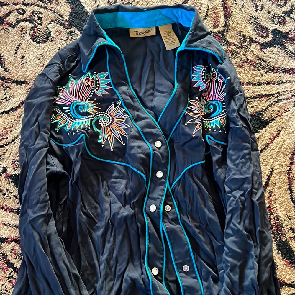 Wrangler Pearl Snap Dress
